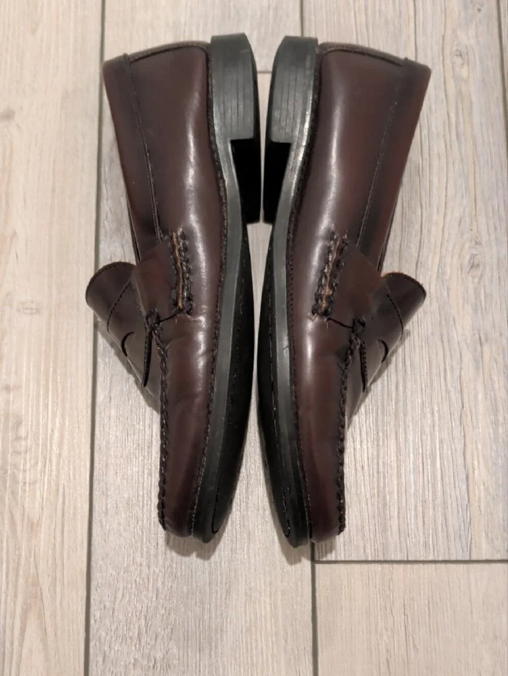 Bostonian Leather Penny Loafers In Costco Cordovan